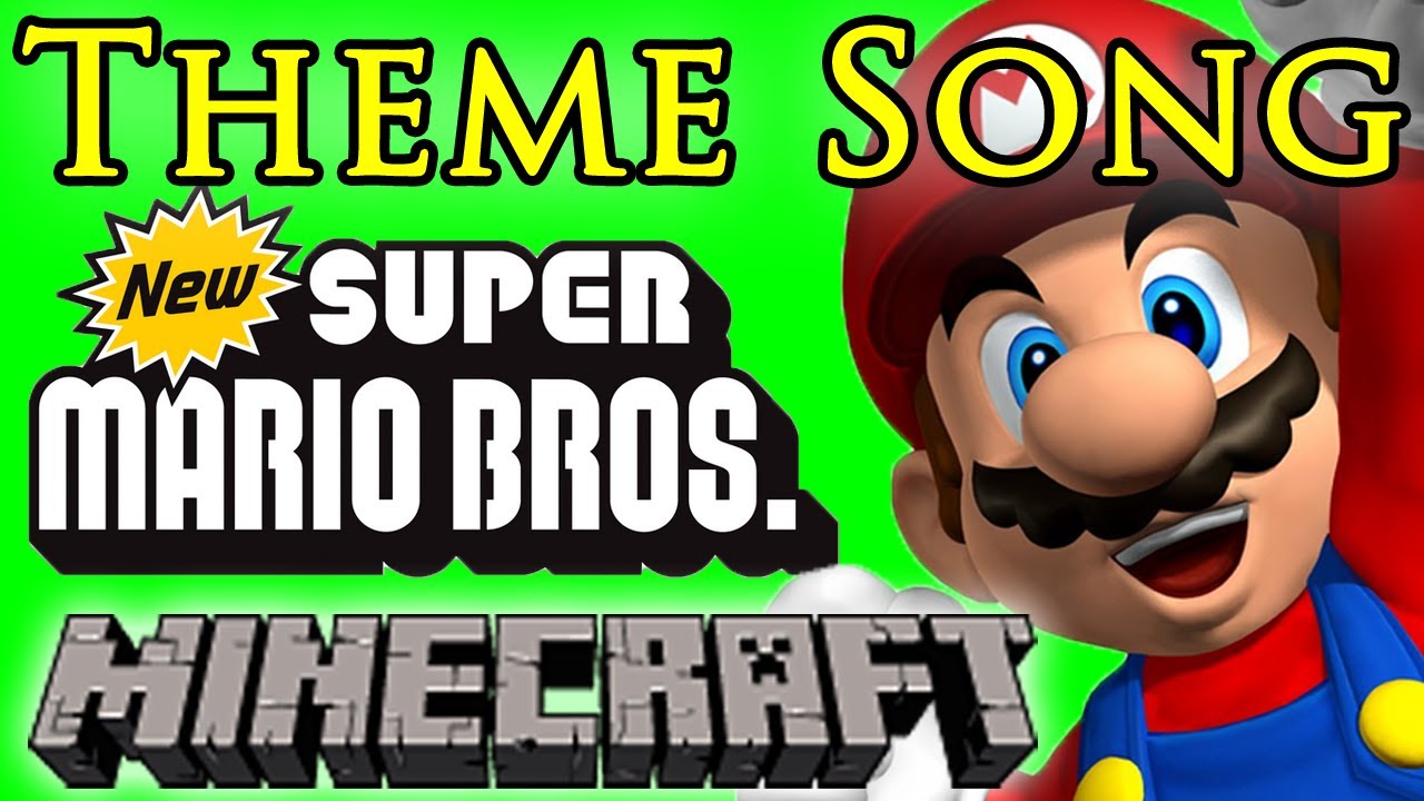 Super Mario Bros Theme Song - Minecraft Note Blocks ♫