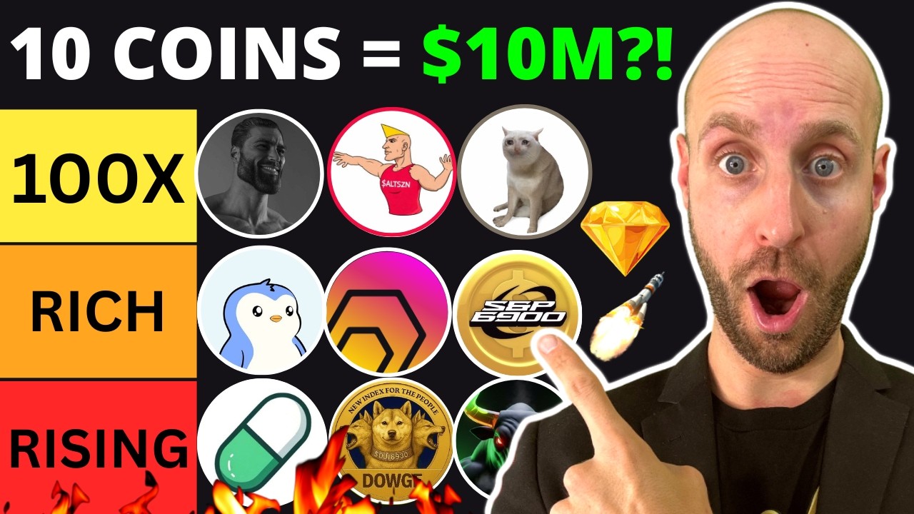 🔥10 *HOT* Crypto Memecoins Exploding NOW in August 2026 (My Tier List Rankings)
