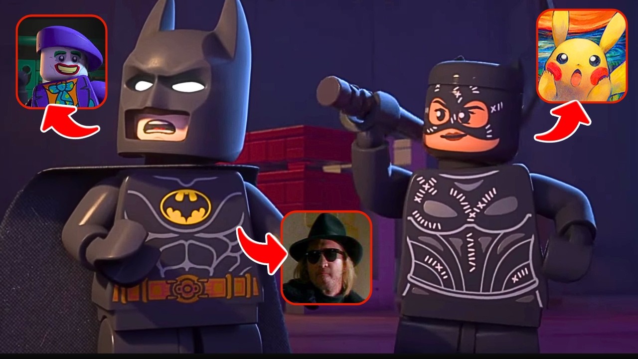 LEGO Batman: Legacy of the Dark Knight! Easter Eggs & Details You Missed!