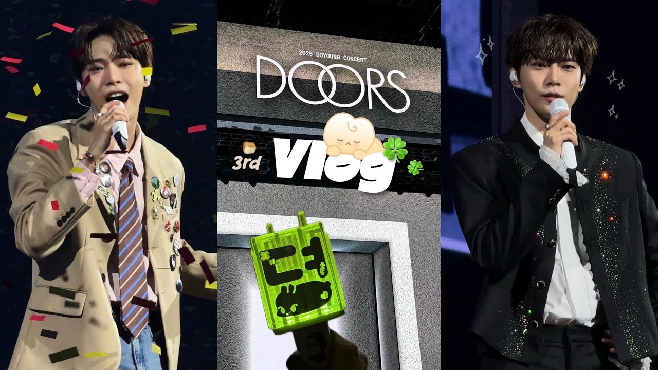 마지막이 아닌 안녕, ໒꒱ | 시즈니 브이로그 ✷ 도영 콘서트 ⋆ 2025 DOYOUNG CONCERT 'DOORS' VLOG