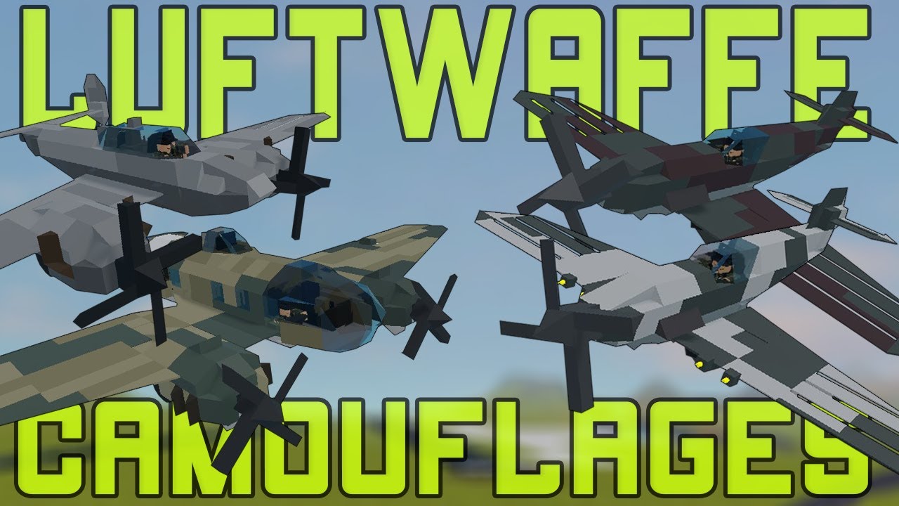 Luftwaffe Camouflages | Plane Crazy - Paint Jobs