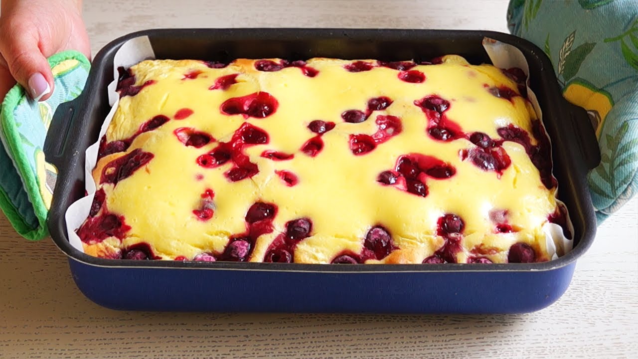 Нереально Вкусный ПИРОГ Как ТОРТ! Очень нежный! Просто и быстро!