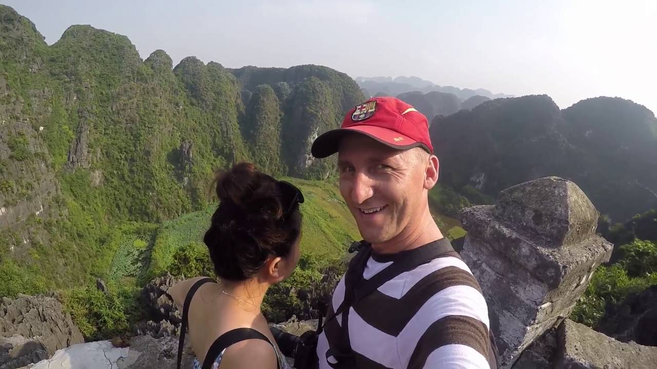 Tam Coc in Vietnam (inland Ha Long Bay)