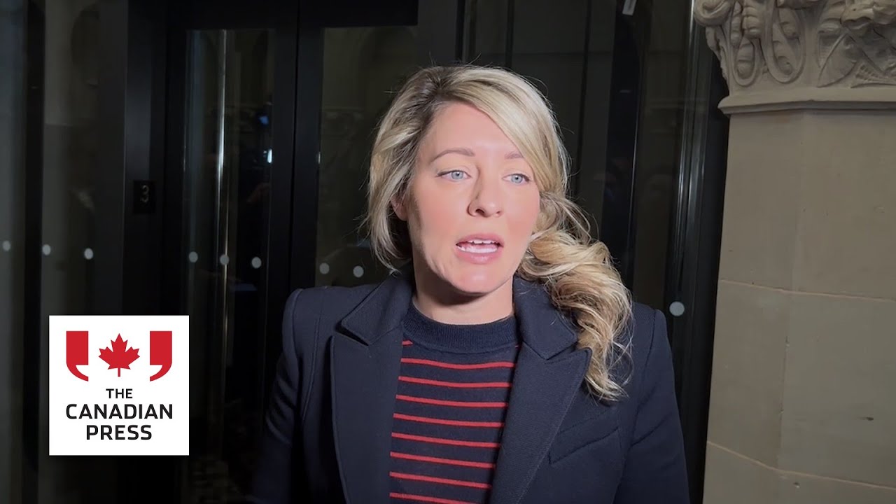 Joly on General Motors ending BrightDrop production in Ingersoll, Ont.