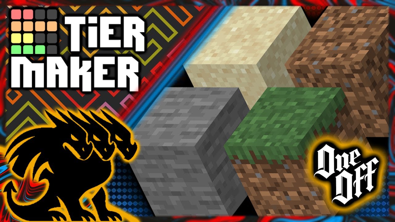 Every Minecraft Block | Tier List | One-Off