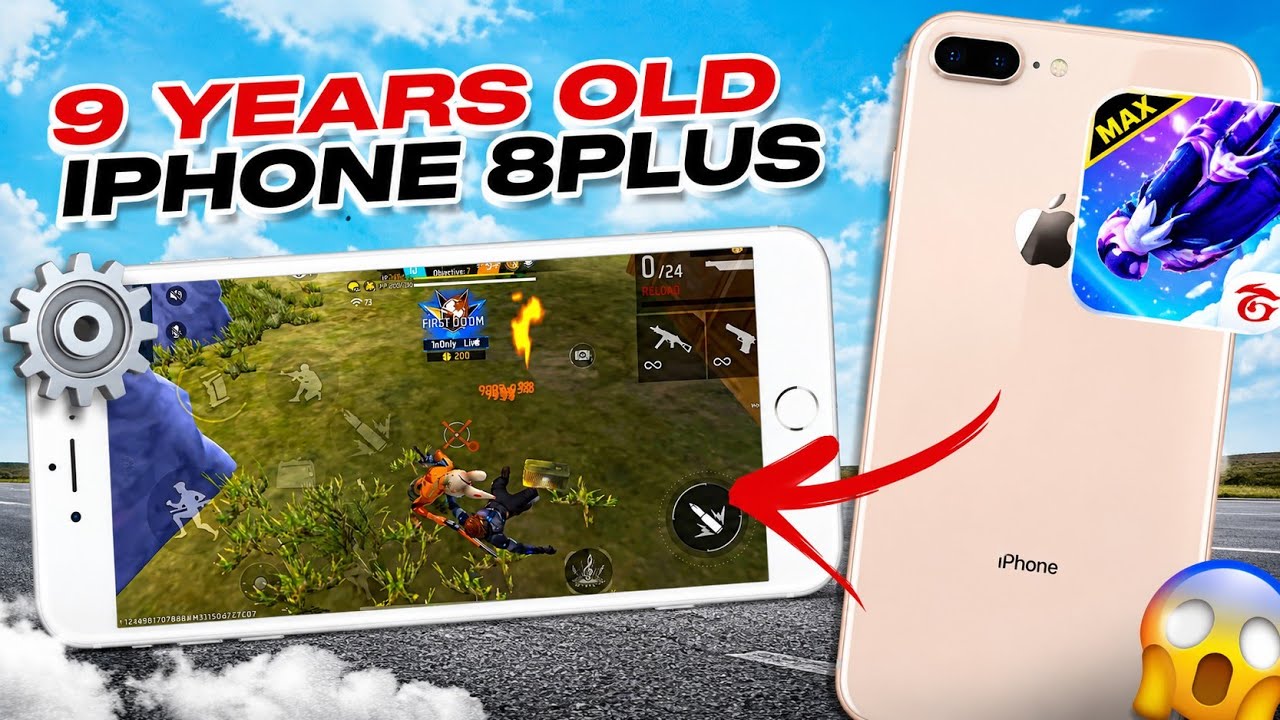 9 YERAS OLD -Prime Time Phone 😱 I Phone 8 plus Gaming Review