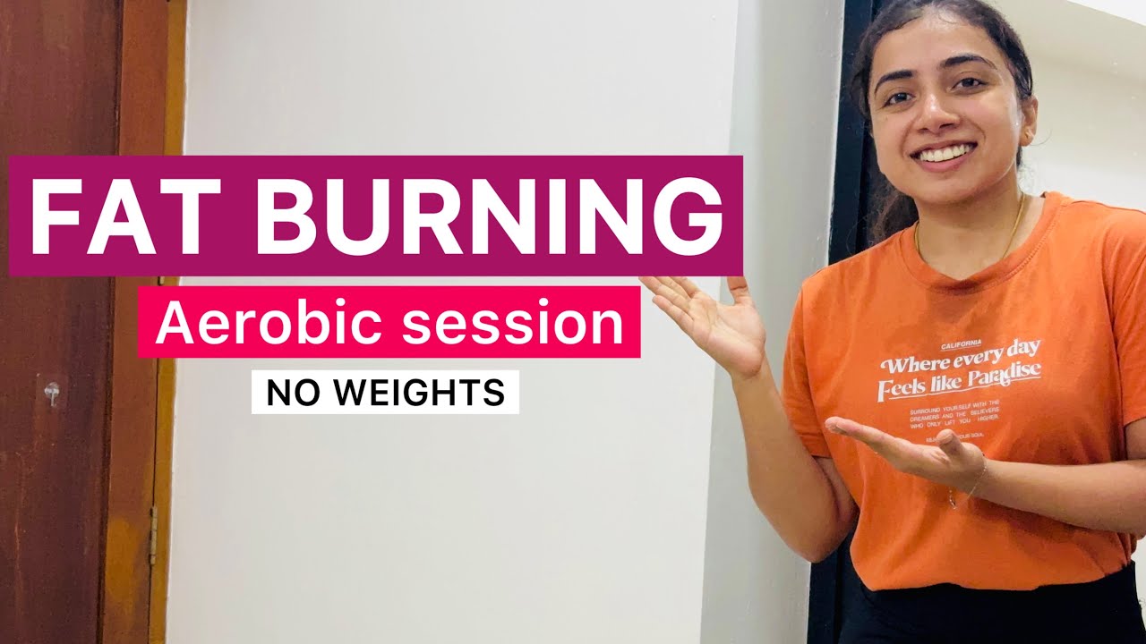 35 MIN Full Body Fat Burning Cardio Aerobic Session at Home | No Weights | No Repeat