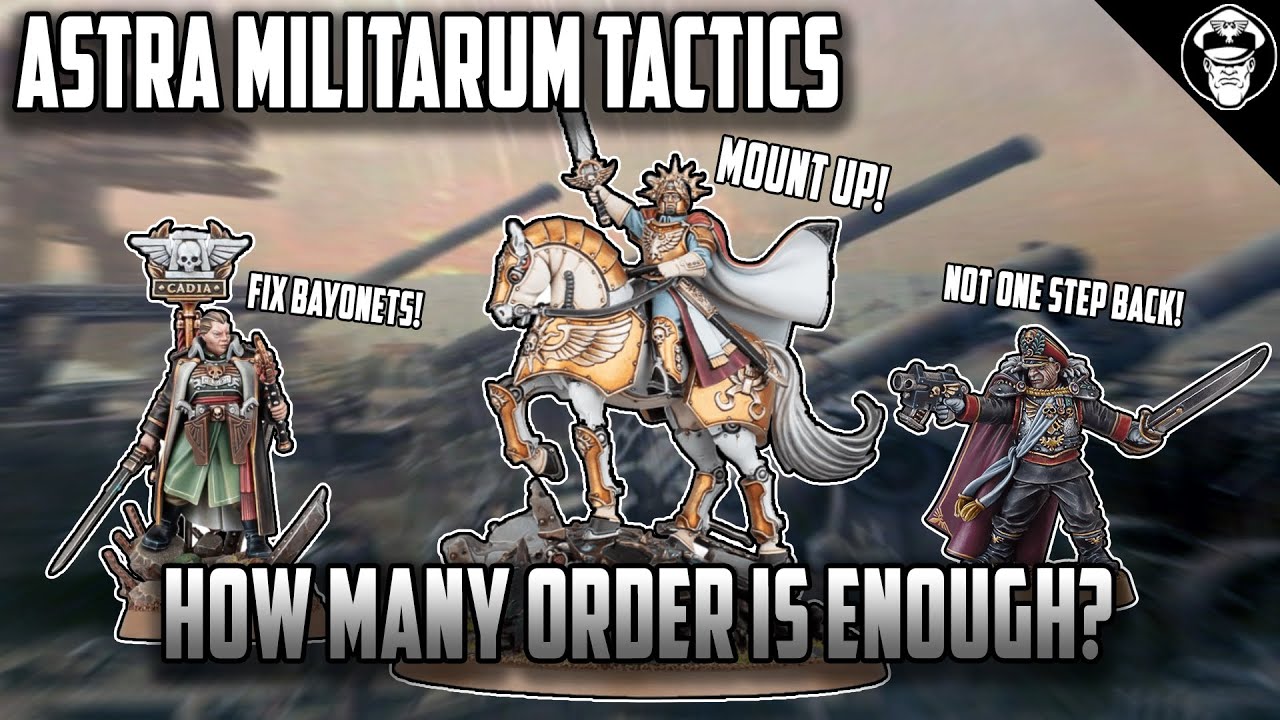 How many orders do you NEED in a Guard Army?! | 10th Edition | Astra Militarum Tactics