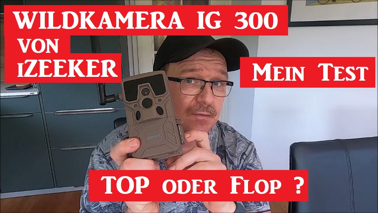 Die Wildkamera  IG300 von iZEEKER  ! Mein Test ! Top oder Flop ?