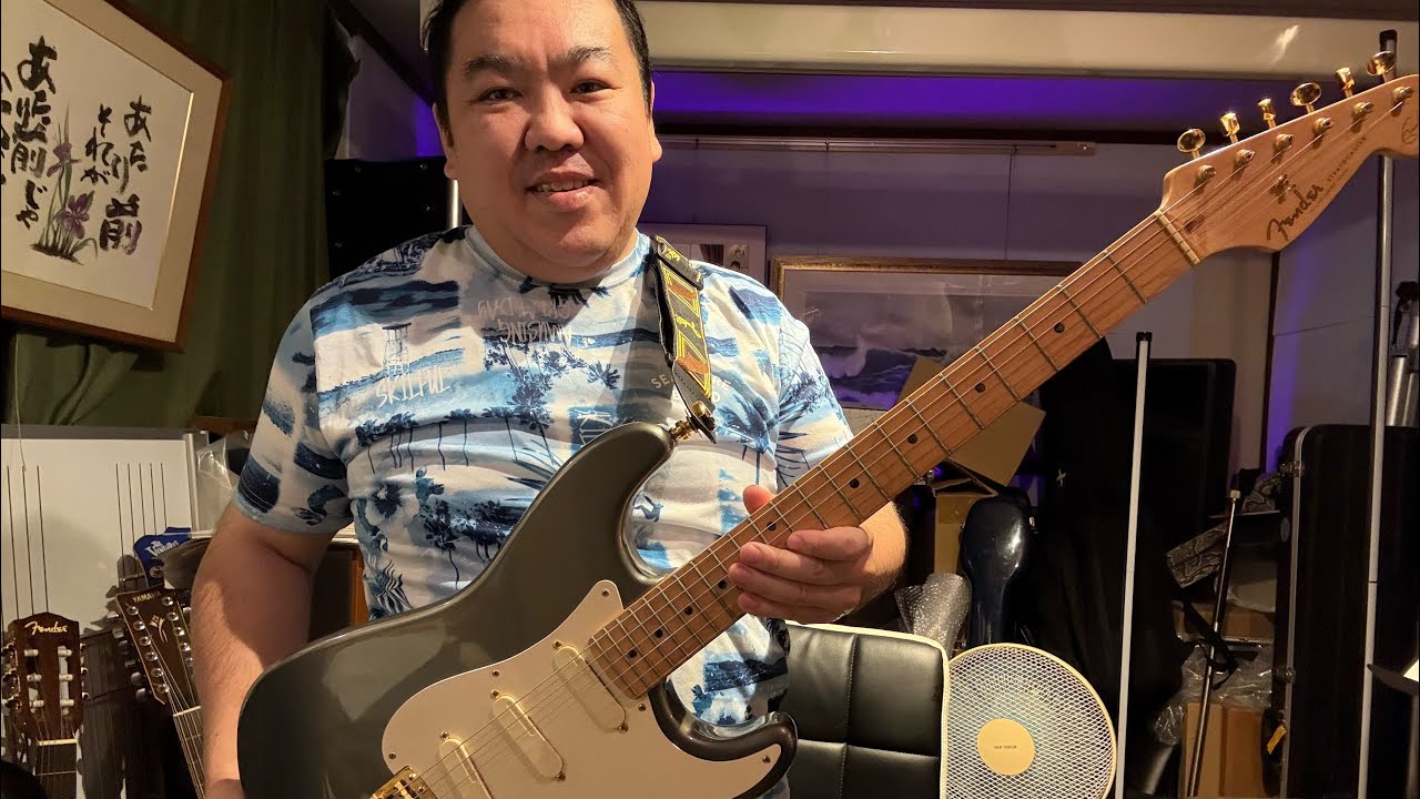 Newギター🎸フェンダーUSAエリッククラプトンモデル解説動画🎥
