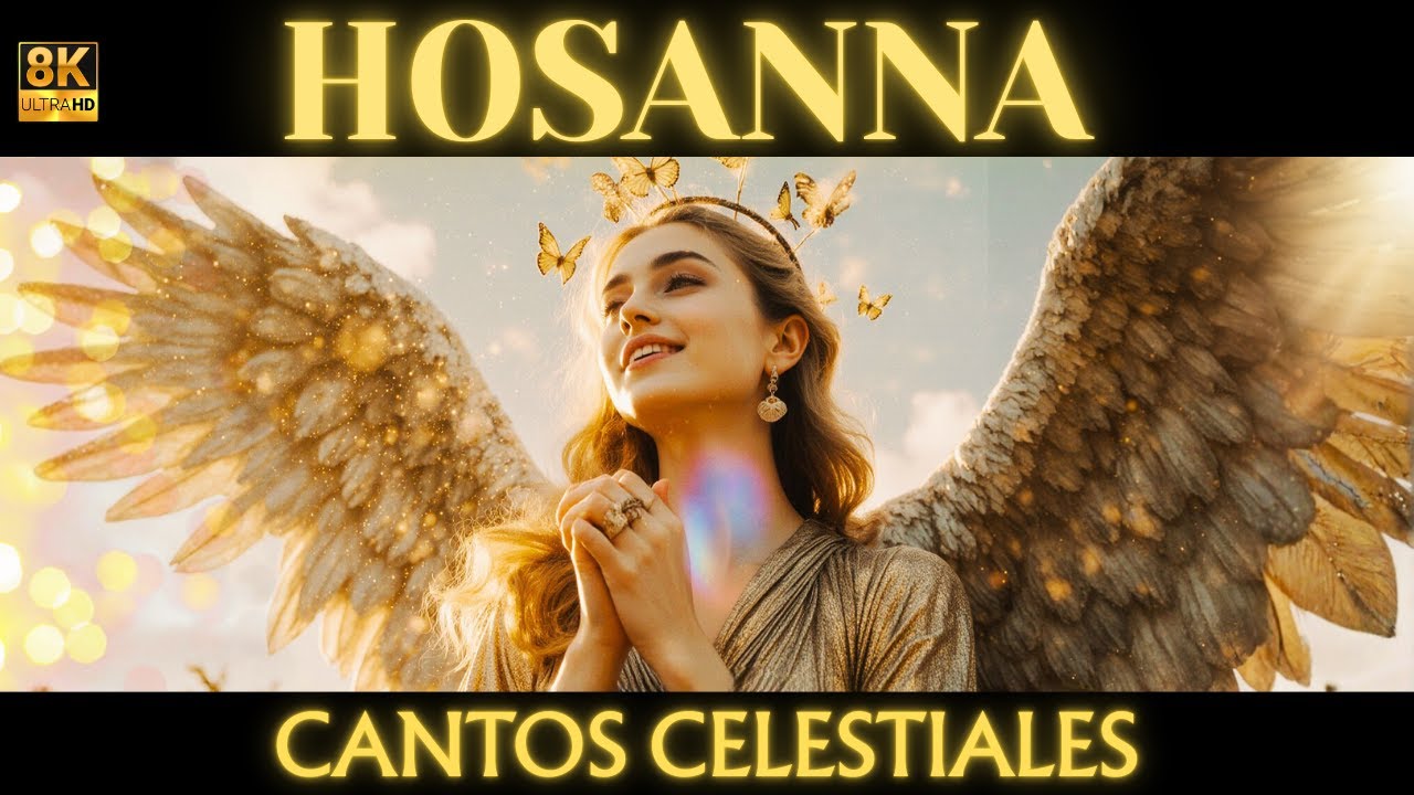 HOSANNA AL REY 👑 | El Cielo Proclama Su Gloria | Cantos Celestiales ✨ Música Cristiana
