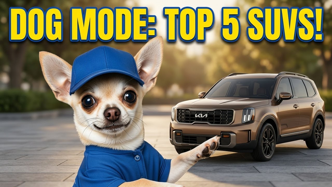 Top 5 Suv's for Dog Owners and it has a Dog Mode! (Edmunds Report)
