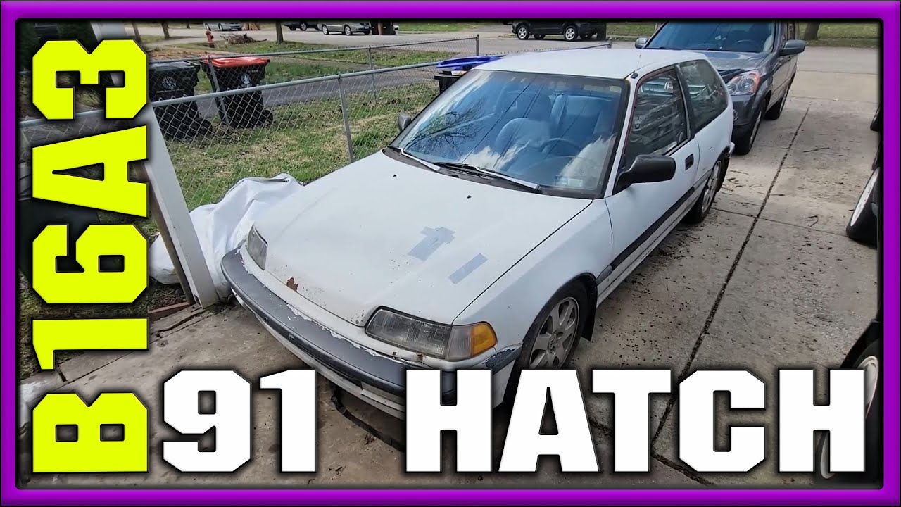 Intro of the 91 Civic Hatch (B16a3 Swap)