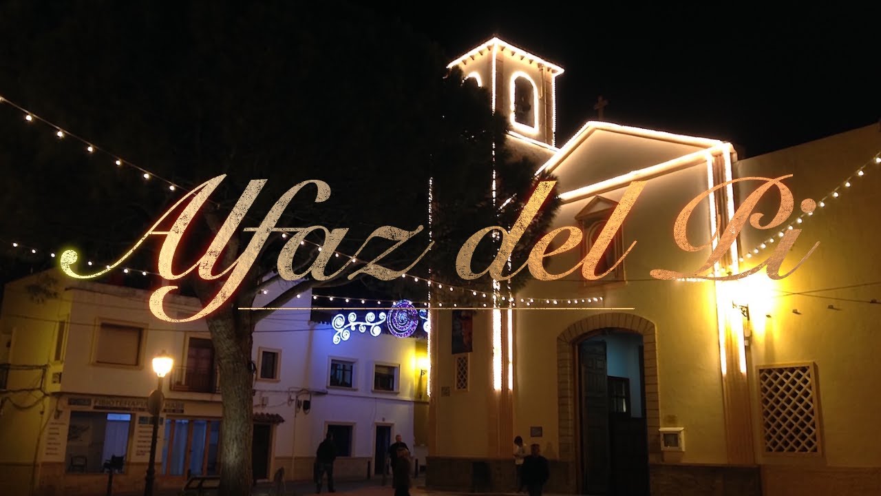 Испания городок Альфац дель Пи Alfaz del Pi Spain Бенидорм Альбир Испания