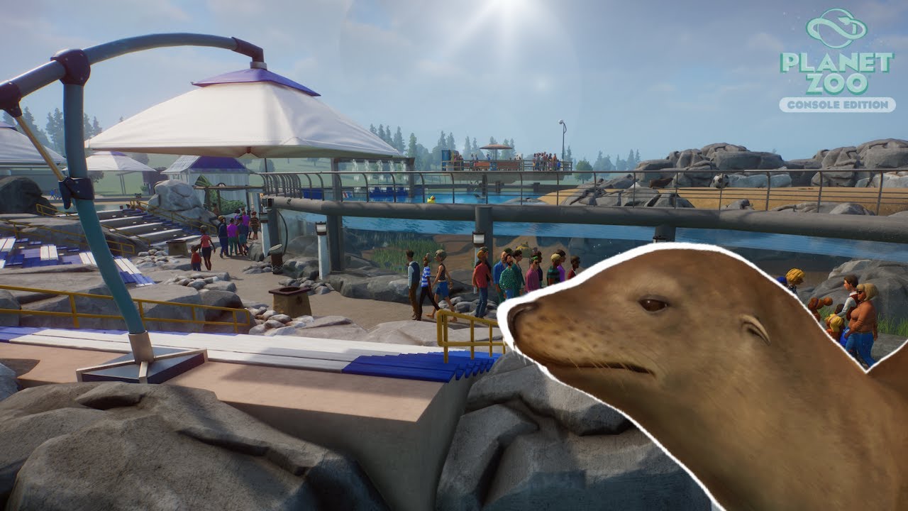 REDOING MY FIRST EVER BUILD!!! | Sea Lion Exhibit! | Planet Zoo Console Edition Franchise Mode