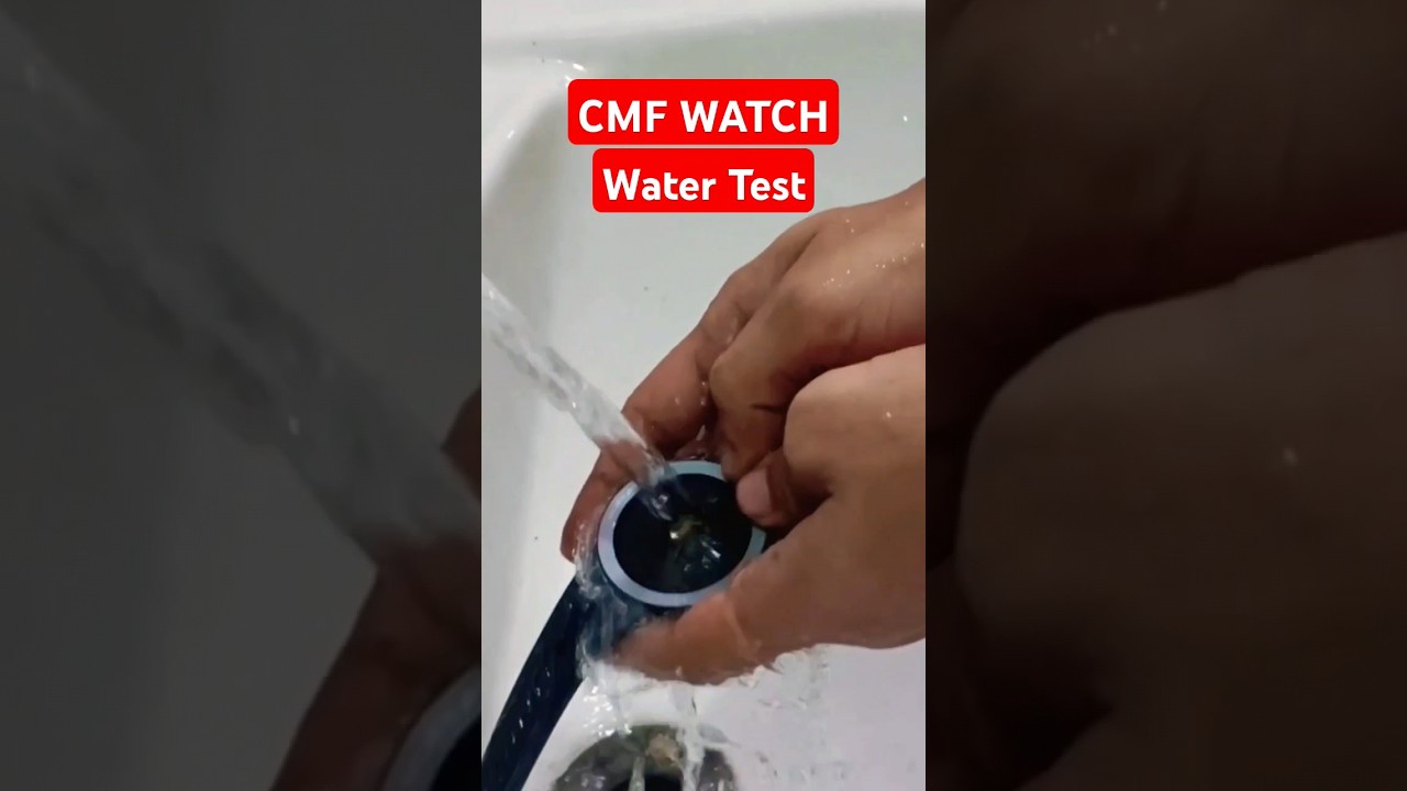 Cmf Watch 3 pro water test 💦💦 #cmf #shorts #nothing