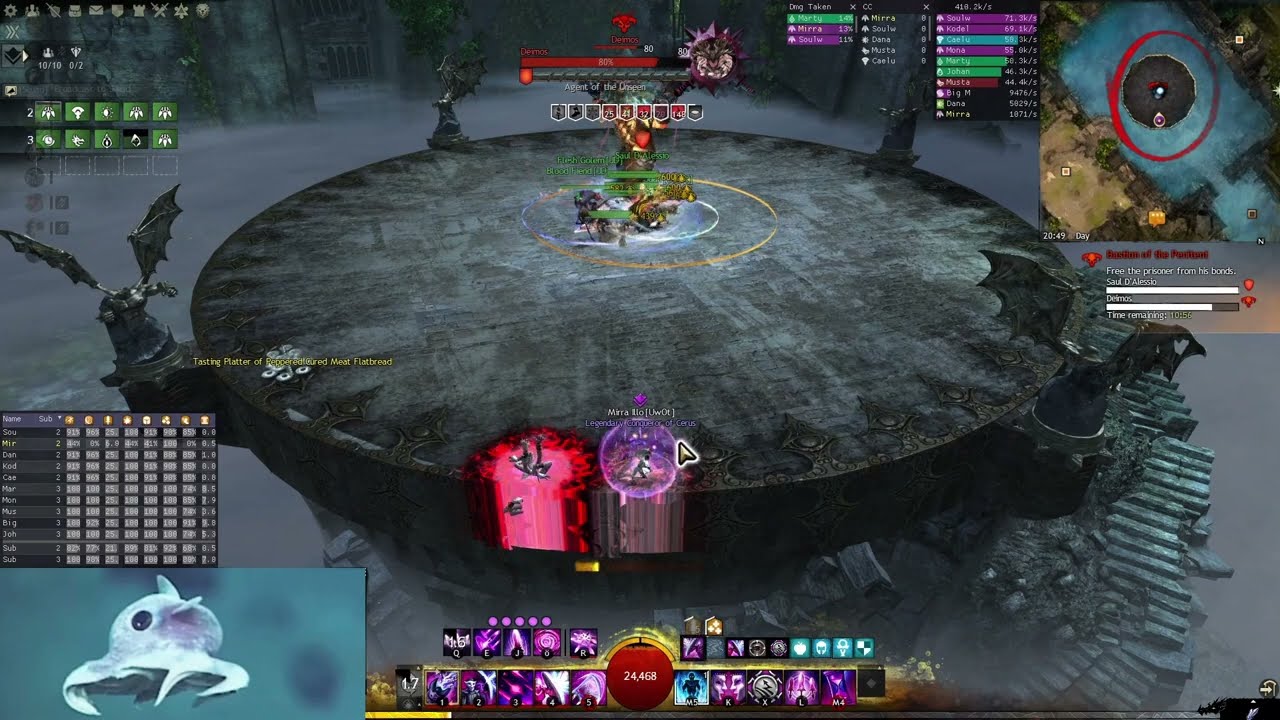 Gw2 - Raid W4 Deimos Virtuoso Hand Kite 2.0 (Optimized)
