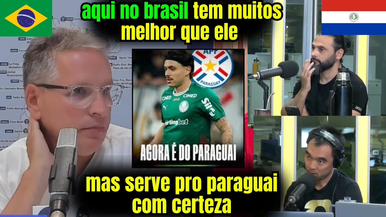 BRASILEIRO MANDOU A REAL NA MÍDIA PARAGUAIA SOBRE BRASILEIRO NATURALIZADO