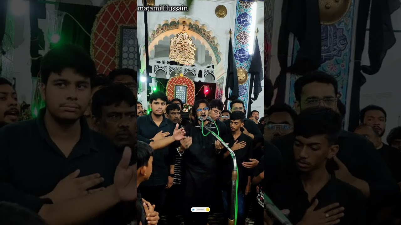 Main Peyasa Hoon  Amma Noha || MD.Hasnain Nowha Khwani Hussaini Dalan #noha#matamdari#hussainidalan