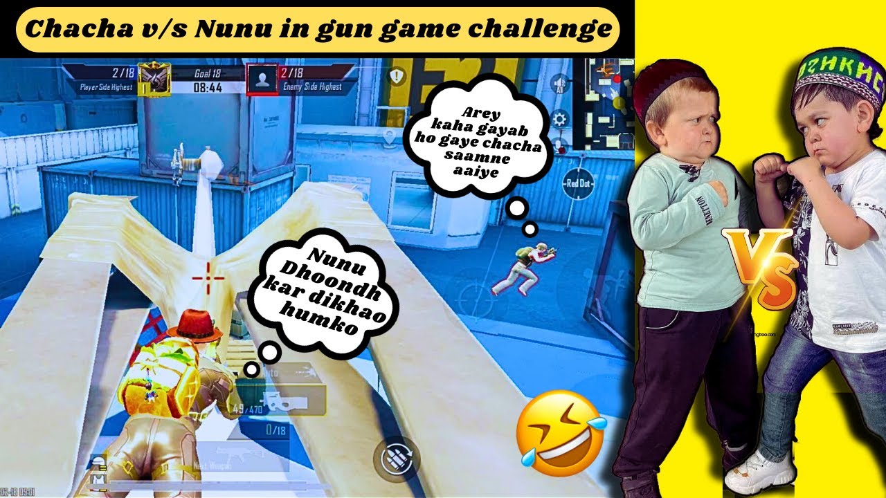 Nunu ne diya chacha ko challenge |BGMI|