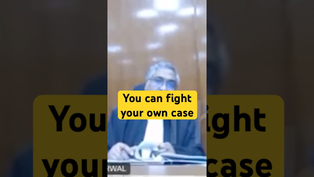 Kya aap Apna case khud lad sakte hai? #indialegal #lawyers #news #legalknowlege #facts #viralvideo