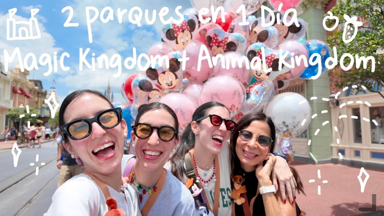 2 Parques de Disney en 1 Día ♡Trillizas | Triplets