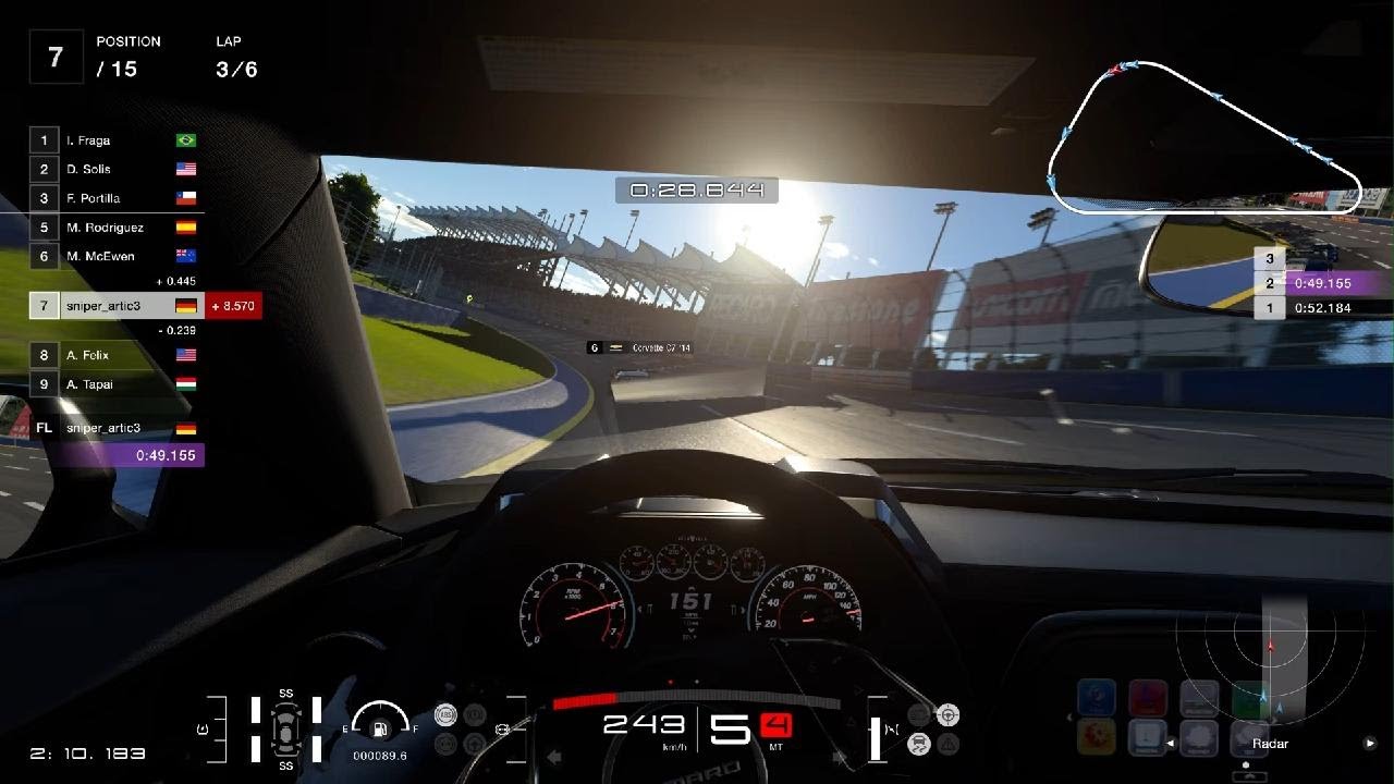 Gran Turismo 7 Walkthrough - Pan-American Championship - Camaro ZL1 1LE Package '18 - PS5-GAMEPLAY