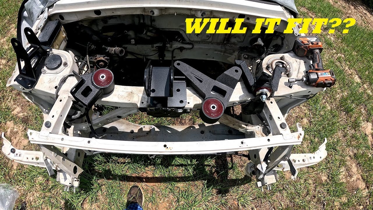 K-Swapped MR2 Spyder Engine Bay Preparation
