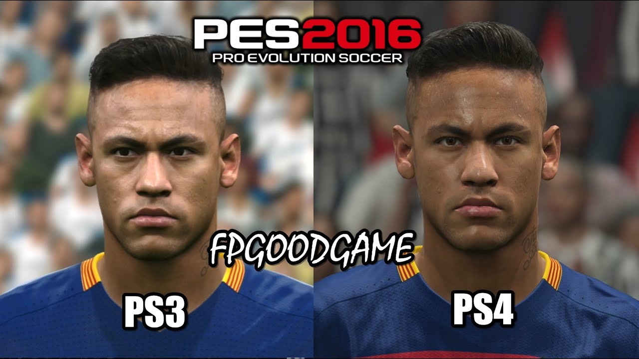 PES 2016 PS3 vs PS4 Barcelona Face Comparison