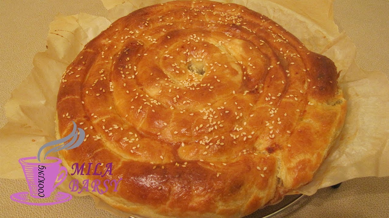 Картофельный пирог из слоеного теста на пиве ( potato cake )Простой рецепт
