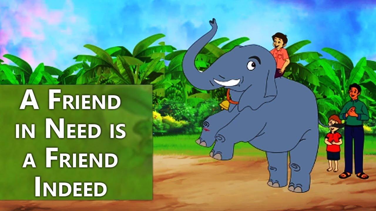 A Friend in Need is a Friend Indeed | Jojo and Popo Story | Moral Stories By Granny | Woka English