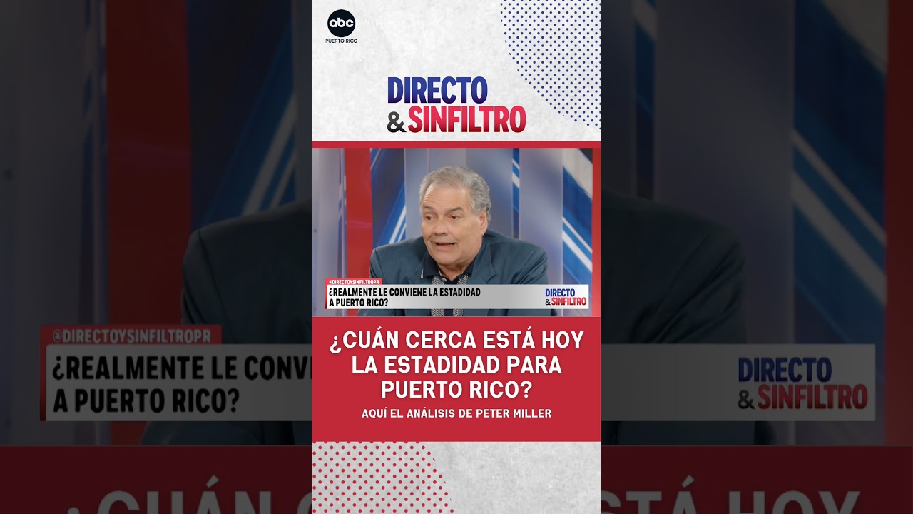 #DirectoySinFiltro 👀🔵 &iquest;Cu&aacute;n cerca est&aacute; hoy la estadidad para Puerto Rico?