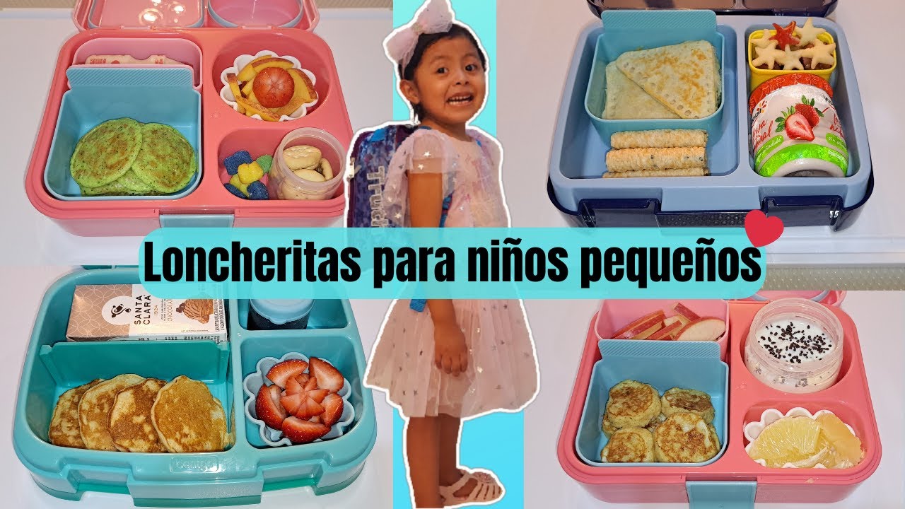 LONCHERITAS para niños pequeños, kinder, preescolar. lonches para niños, bento box lunch
