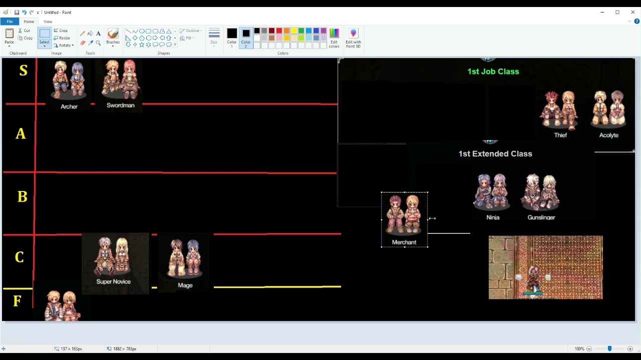 Ragnarok Online 1st Job Class Rank