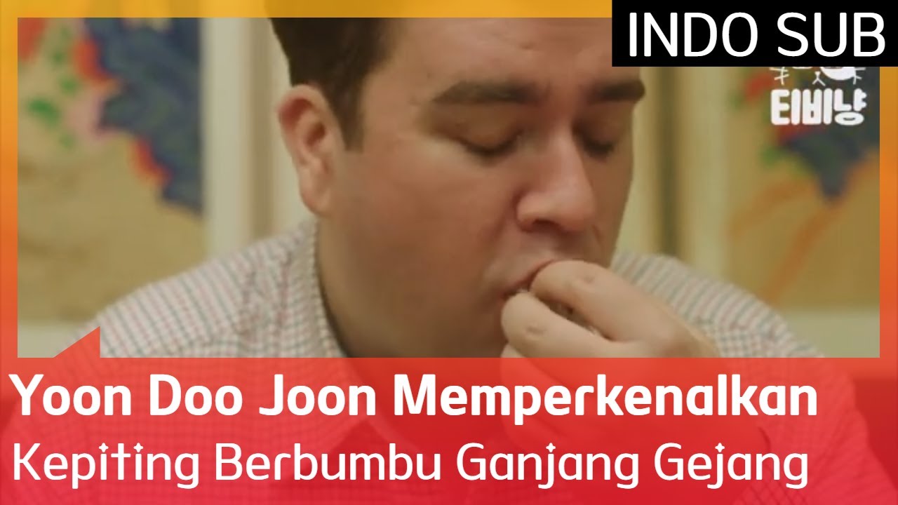 Yoon Doo Joon Memperkenalkan Kepiting Berbumbu Ganjang Gejang 