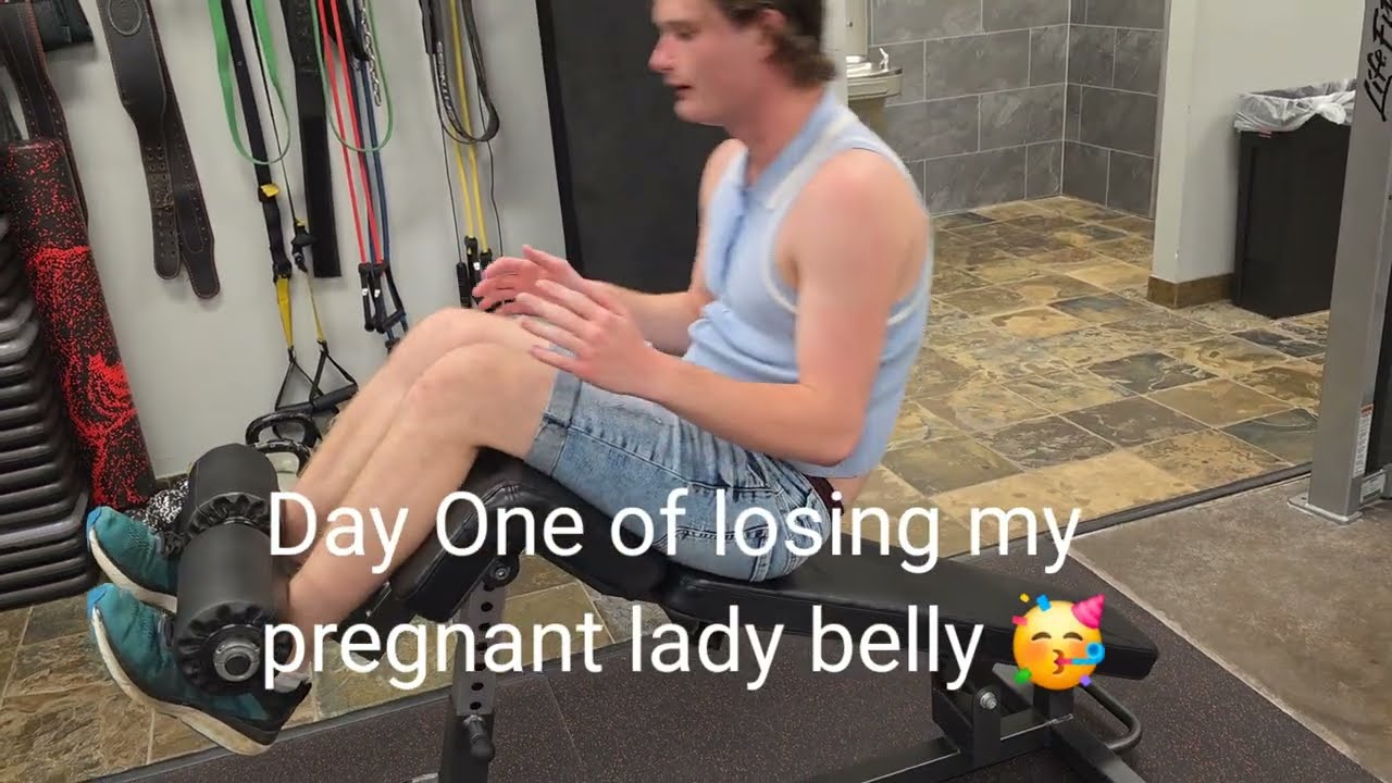 Day 1 of Getting Rid of My Pregnant Lady Belly 🙃