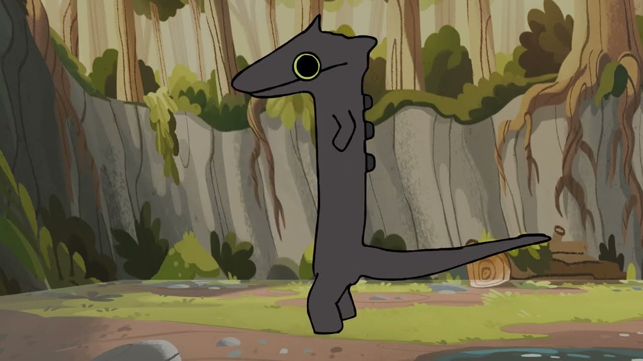 Toothless dancing to Driftvel City but it's 3D