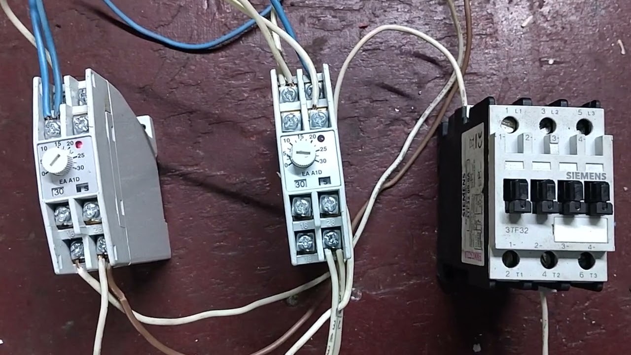Cyclic timer wiring