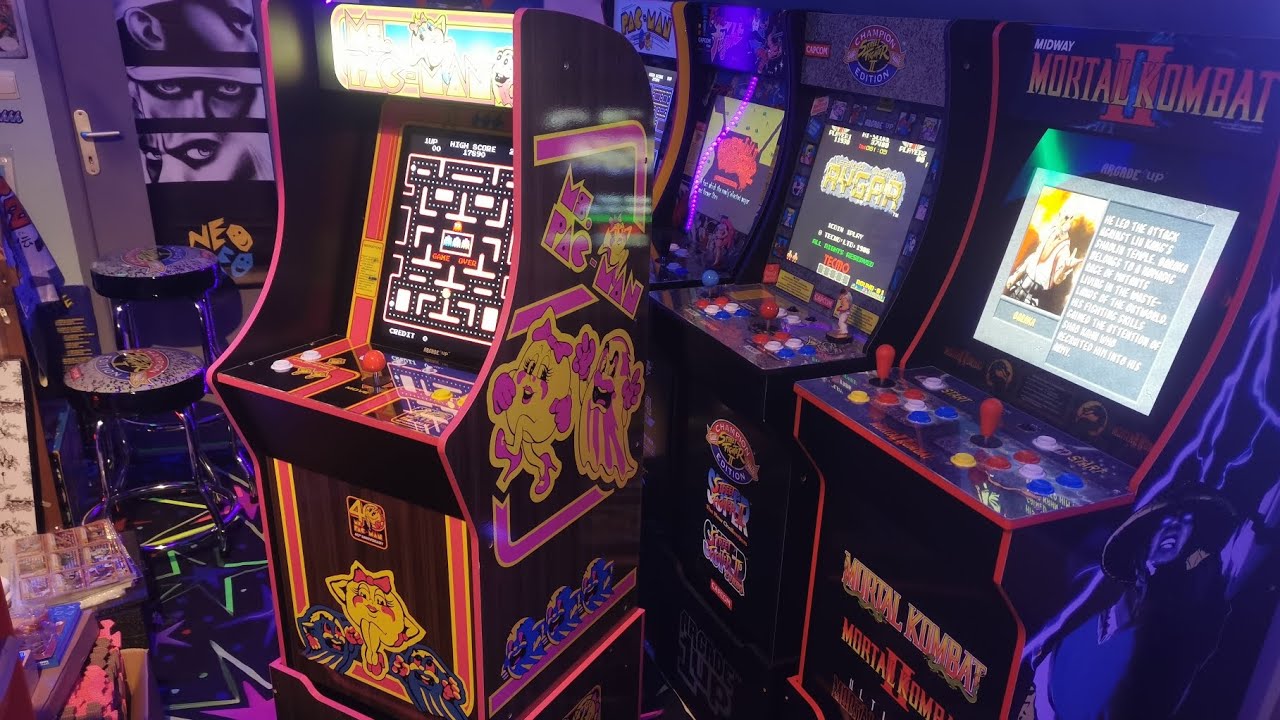 Ms Pacman Arcade1up, et une de plus dans la collec !!!