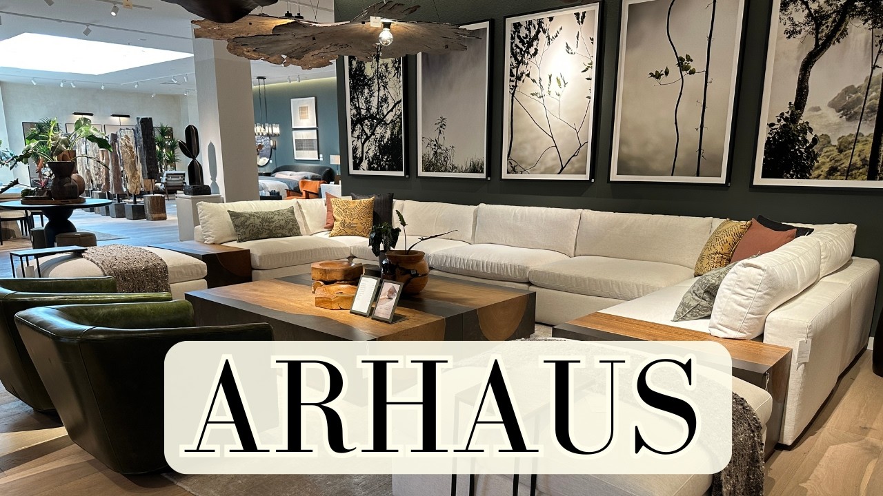 Inside Arhaus: A 2025 Home Tour of Timeless, High-End Decor