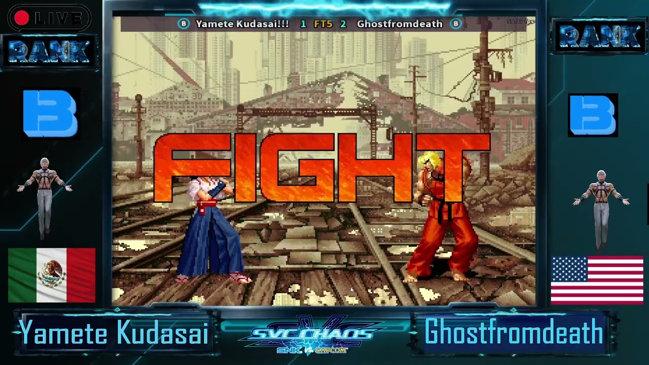 Snk vs capcom Svc chaos Yametekudasai vs Ghostfromdeath