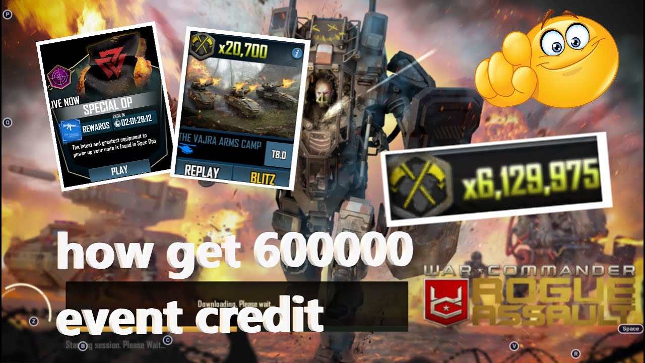 WAR COMMANDER Rogue Assault special ops T8.0  (x20.700)