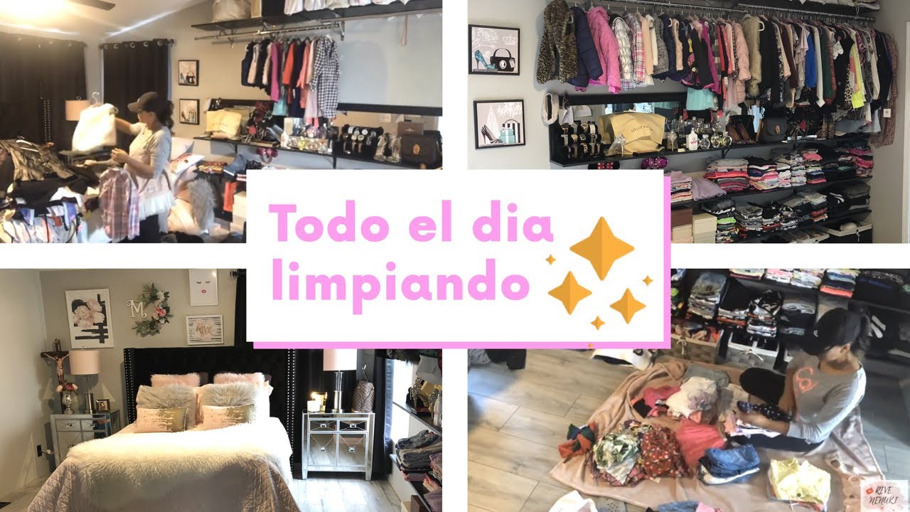 ✨LIMPIEZA PROFUNDA  EN MI CUARTO / TODO UN  DIA LIMPIANDO REVE NENUKI ✨