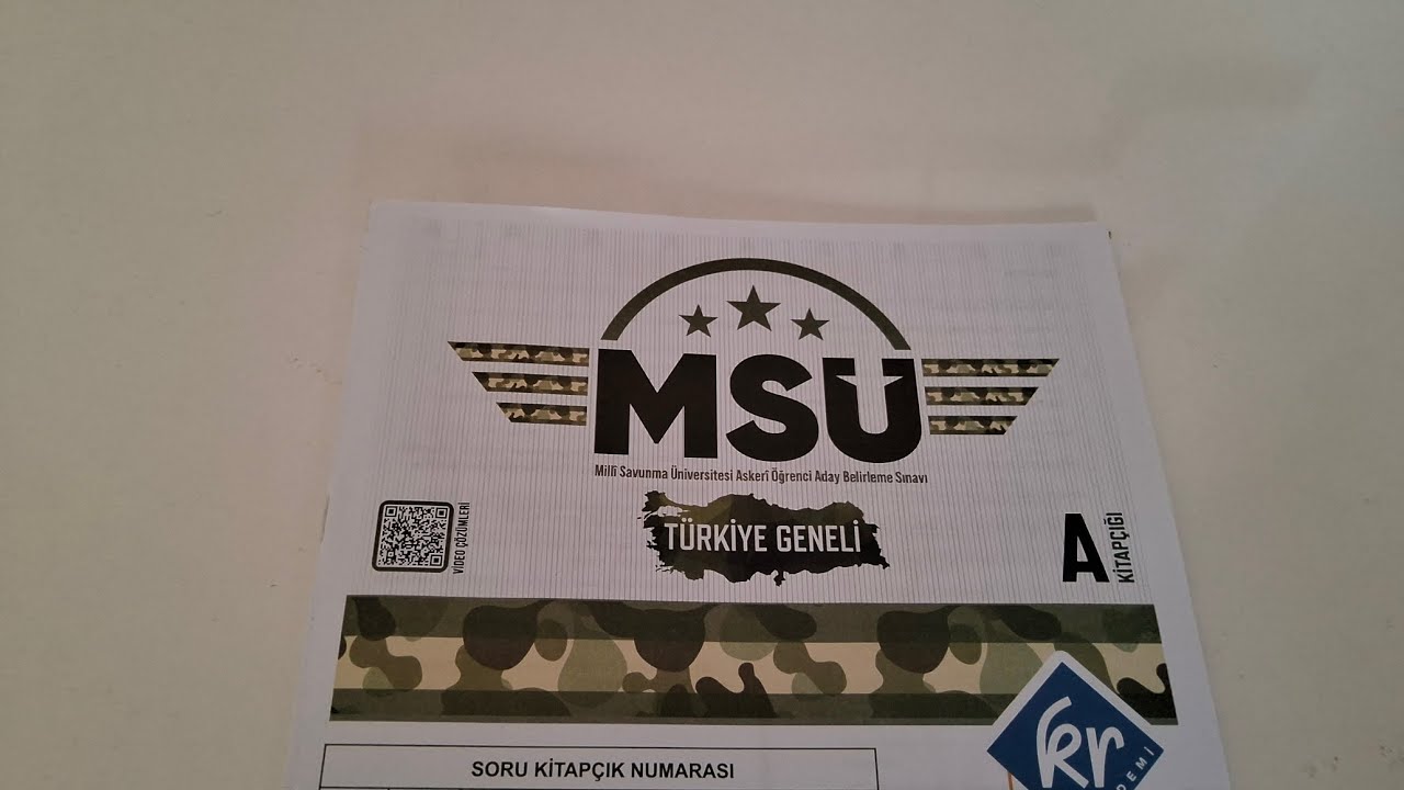  KR TG MSÜ DENEMESİ (MSÜ Bu kadar korkunc olmaz umarım) #yks #tıpkazanacağım