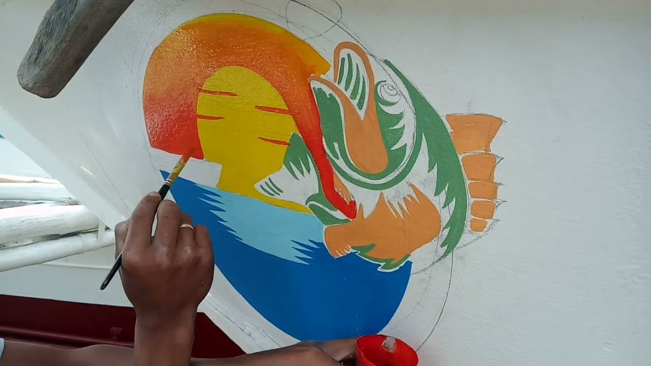 BOAT LETTERING DESIGN/SAN FRANCISCO QUEZON