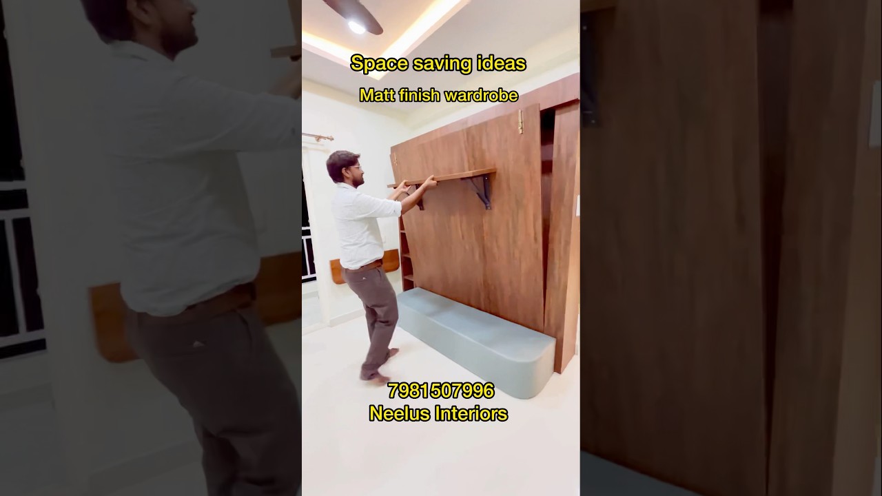 #best interior design for 2bhk flat in Hyderabad #hometour interior@neelushomeinteriorstelugu726