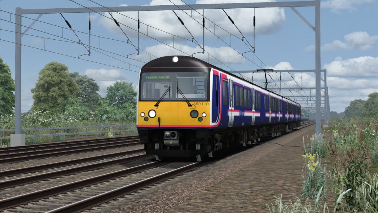 Train Simulator | DTG Class 360 (AP SP) | 1N39 13:05 Clacton-on-Sea - London Liverpool Street