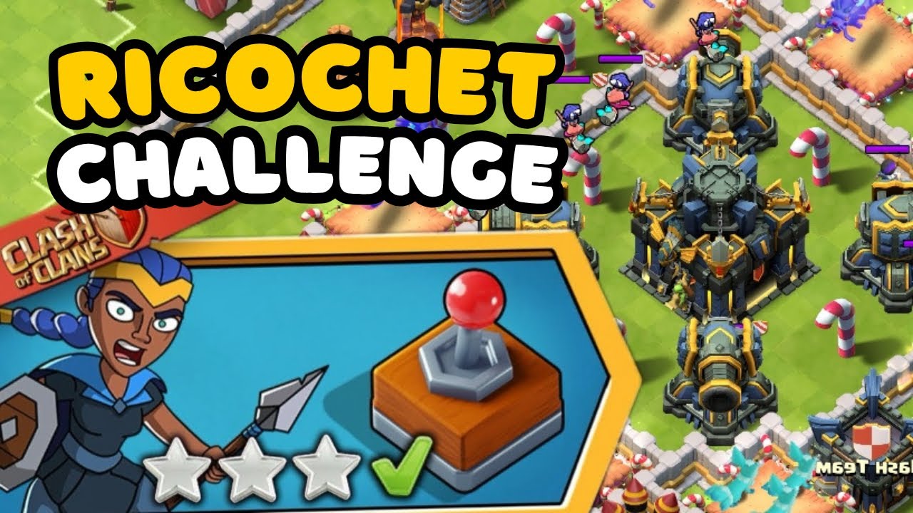 🔥3 Star Ricochet Challenge - Easy Strategy Guide! 