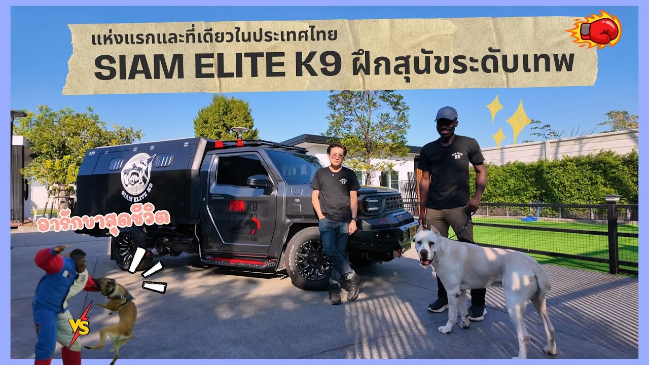 Siam Elite K9 ฝึกสุนัขระดับเทพ ! | EP.5