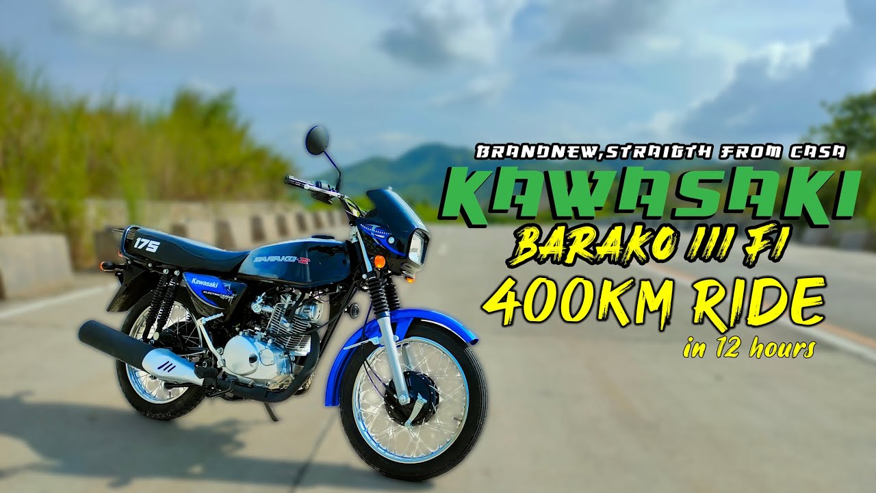 Brand new KAWASAKI Barako 3 Fi 2022 | Breaking Straight from Casa